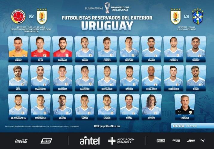 2010世界杯名单乌拉圭